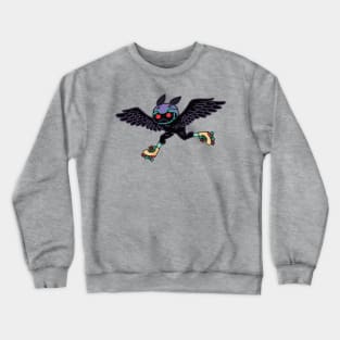 Unreals on Wheels: Moth Man Crewneck Sweatshirt